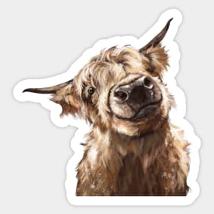 Highland Cow Sticker